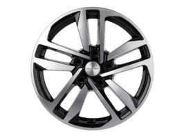 Khomen Wheels KHW1612 (16_Camry/Corolla/Grand Vitara) 6.5x16 5x114.3 ET45 60.1 Black-FP